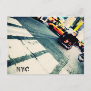 Carte postale NYC Rush