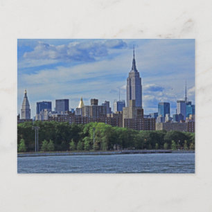 Carte Postale NYC Skyline depuis East River 002