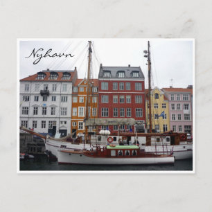 Carte Postale Nyhavn Danemark