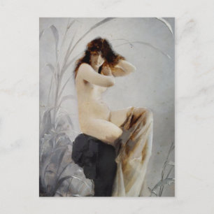 Carte Postale Nymphe baignade - Falero