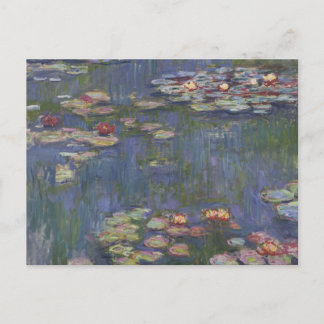 Carte Postale Nymphéas par Claude Monet