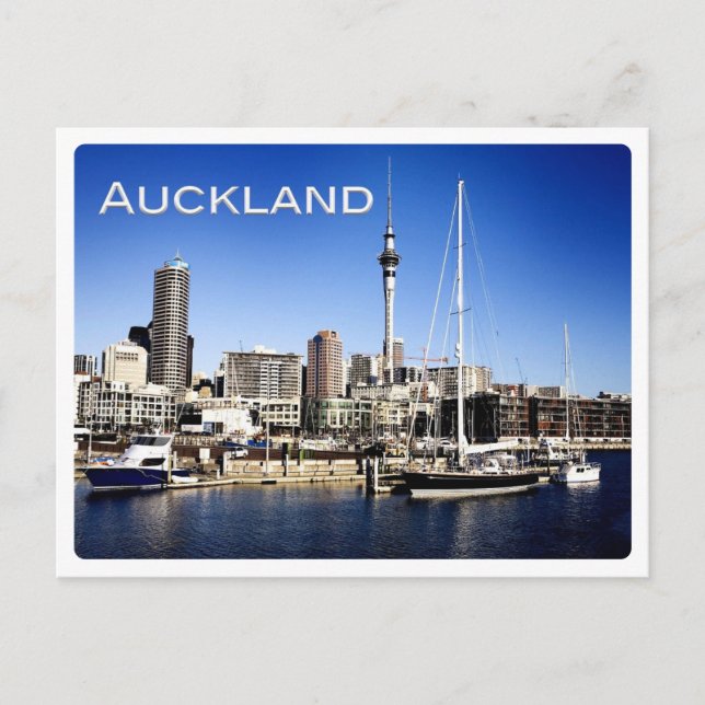 Carte Postale NZ Auckland - Sky Tower - (Devant)