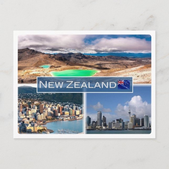 Carte Postale NZ Nouvelle-Zélande - (Devant)