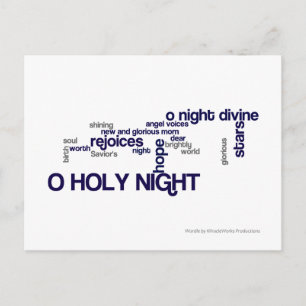 Carte Postale O Holy Night