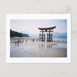 Carte Postale O-torii, Sanctuaire Itsukushima : Japon