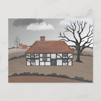 Carte Postale Oak Tree Manor Postcard