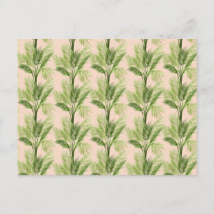Carte Postale Oasis intérieure Motif Palm Tree