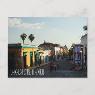 Carte Postale Oaxaca City Mexico, centre ville rue
