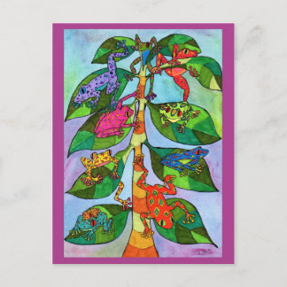 Carte Postale Oaxacan Frog Tree of Life