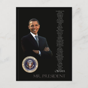Carte Postale Obama