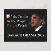Carte postale Obama