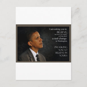 Carte Postale Obama