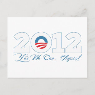 Carte Postale Obama 2012