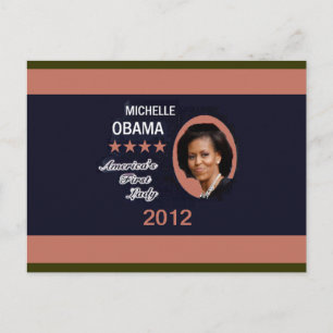 CARTE POSTALE OBAMA 2012