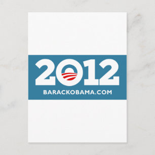 Carte Postale Obama 2012