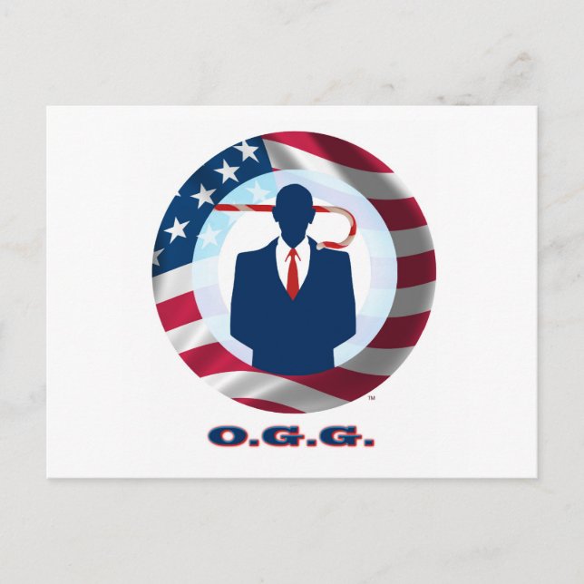 Carte Postale Obama Gotsta Go ! (Devant)