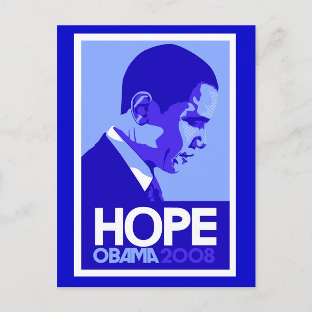 Carte postale Obama Hope (Devant)