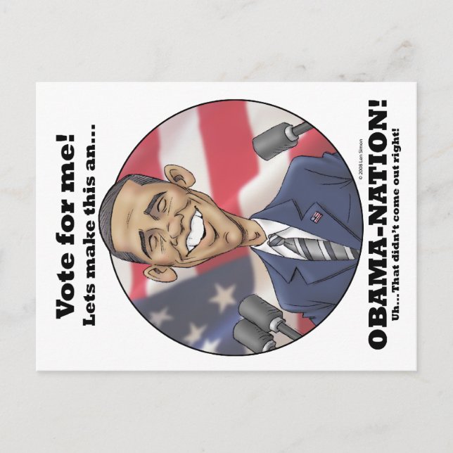 Carte Postale Obama-Nation (Devant)