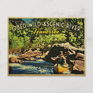 Carte Postale Obed Wild Pittoresque River Tennessee
