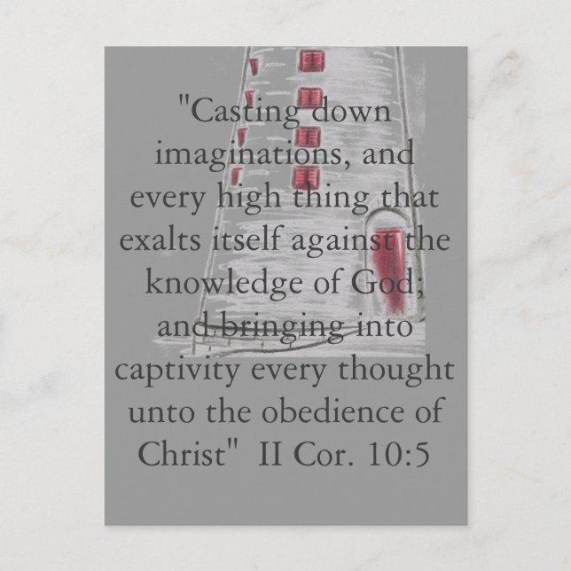 Carte Postale Obéissance (Devant)