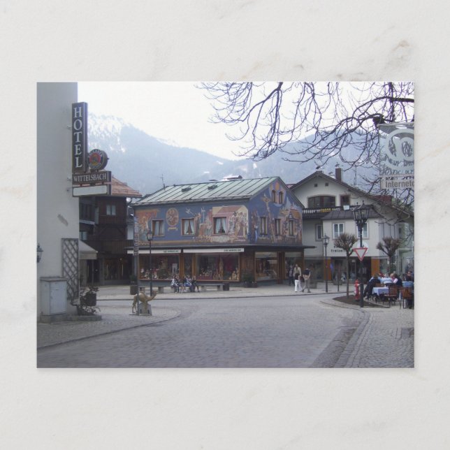 Carte Postale Oberammergau Autriche (Devant)
