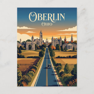 Carte Postale Oberlin États-Unis