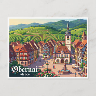 Carte Postale Obernai France