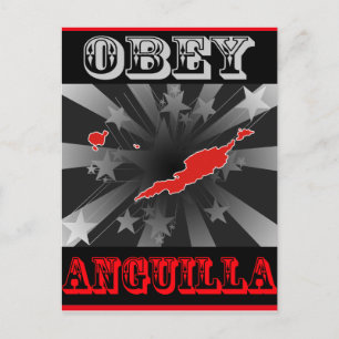 Carte Postale Obey Anguilla