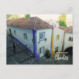 Carte Postale Obidos - Le vrai Portugal