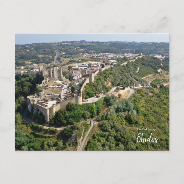Carte Postale Obidos Médiéval Portugal (Devant)