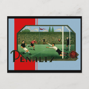 Carte Postale Objectif de sanction Football britannique