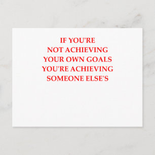 CARTE POSTALE OBJECTIFS