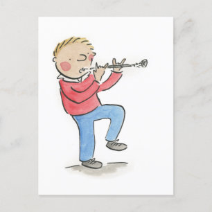Carte Postale Oboe