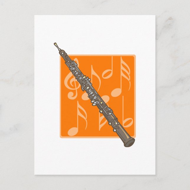 Carte Postale Oboe (Devant)