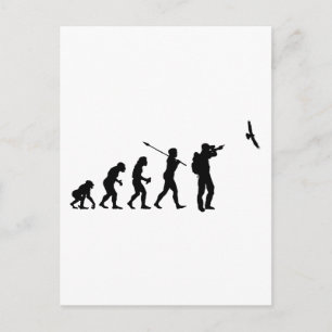 Carte Postale Observateur d'oiseaux