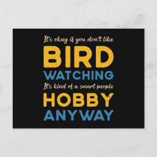 Carte Postale Observation d'oiseaux Observation d'oiseaux Hobby 