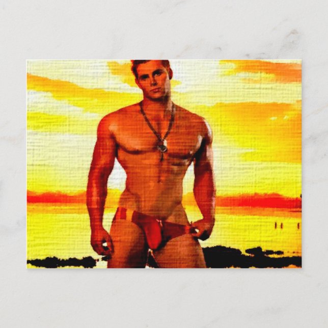 Carte Postale Obsession blonde (Devant)