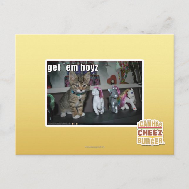 Carte Postale Obtenez-les boyz (Devant)