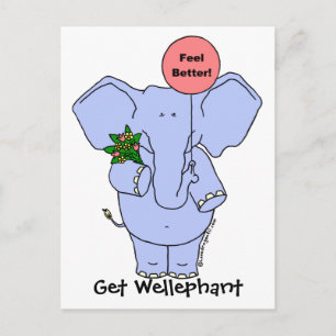 Carte Postale Obtenir Wellephant