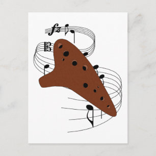 Carte Postale Ocarina