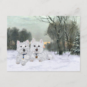 Carte Postale Occasions en hiver