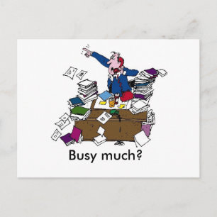 Carte Postale Occupé ?