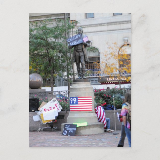 Carte postale Occupy Cleveland (Devant)