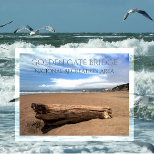 Carte Postale Ocean Beach, Cliff House, Gateway NRA, CA