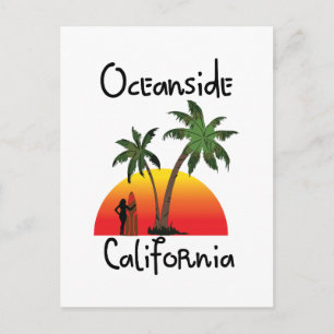 Carte Postale Océan Californie