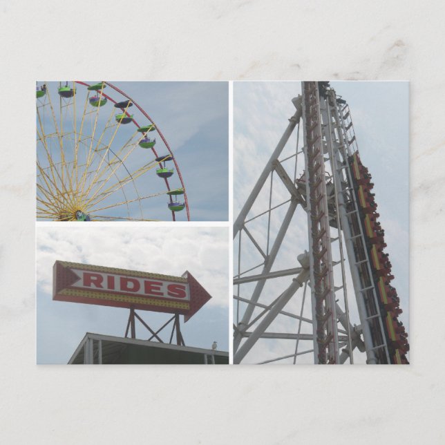 Carte Postale Ocean City Boardwalk (Devant)