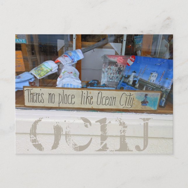 Carte Postale Ocean City, New Jersey Post Card - Marty's (Devant)