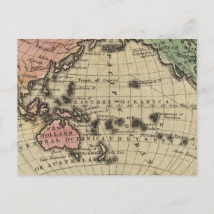 Carte Postale Océan Pacifique, Îles britanniques