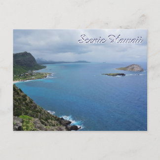 Carte Postale Océan pittoresque Hawaii Makapuu Oahu Island Mount