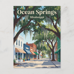 Carte Postale Ocean Springs Mississippi